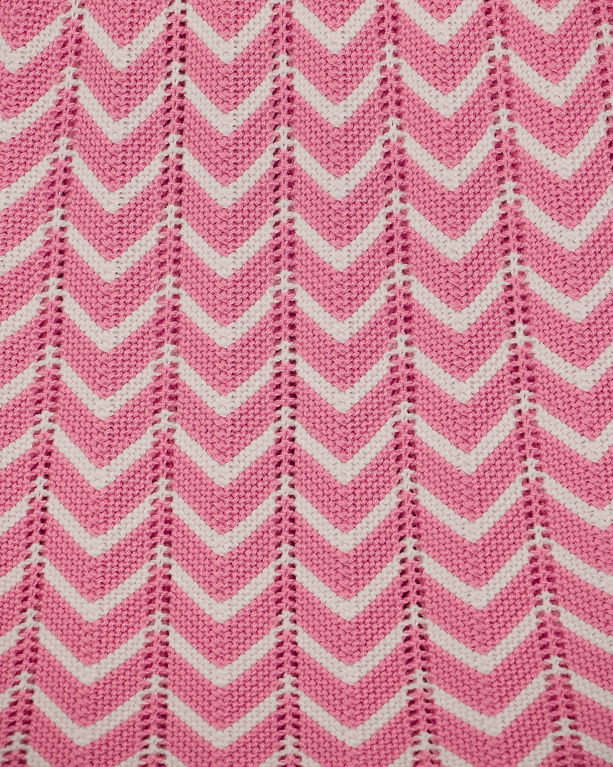 Daniella Dress Chevron Pattern & Scalloped Edges