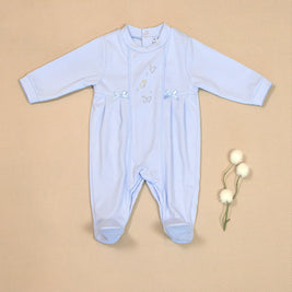 Cloud Pajama with Embroidery & Stars