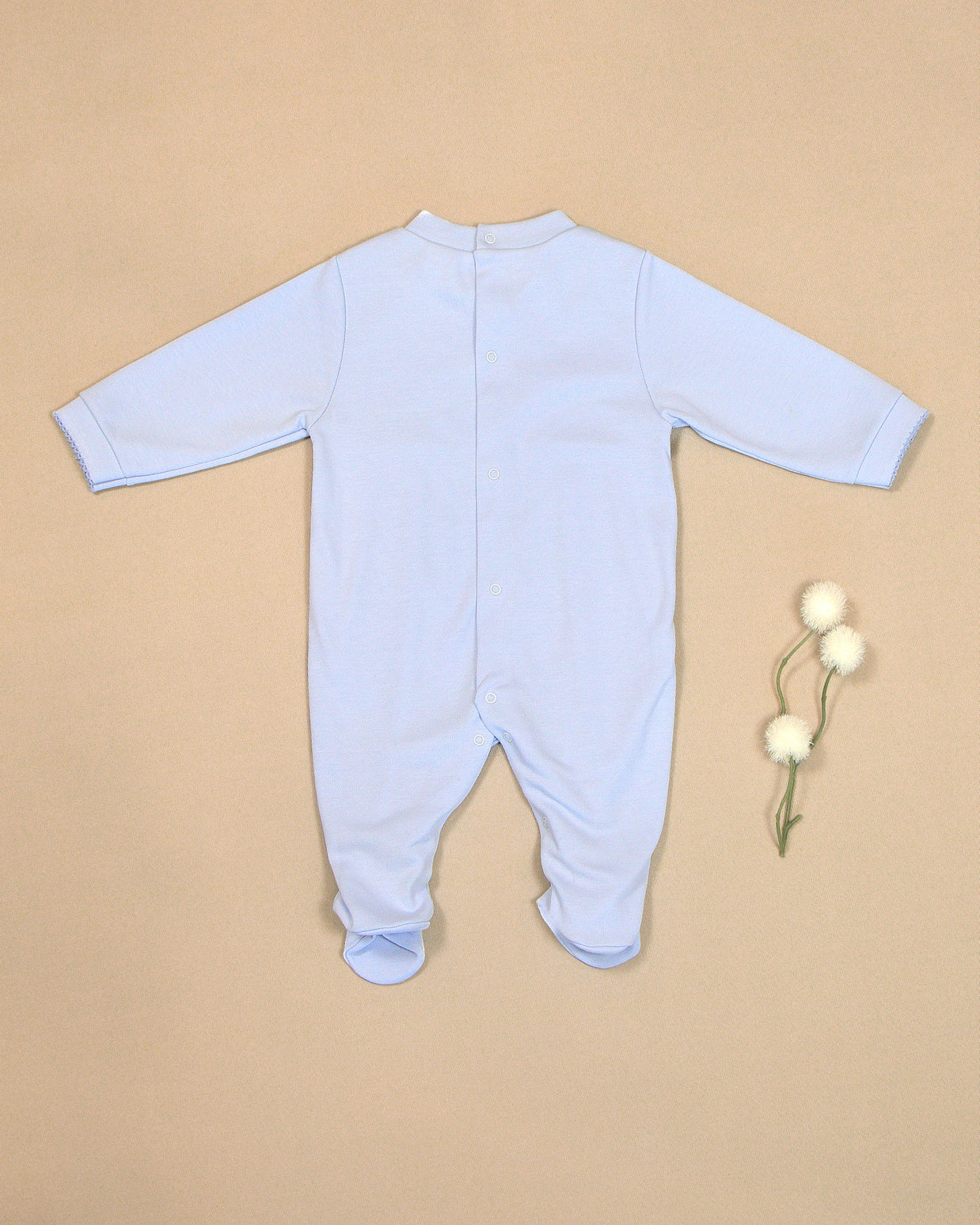 Cloud Pajama with Embroidery & Stars