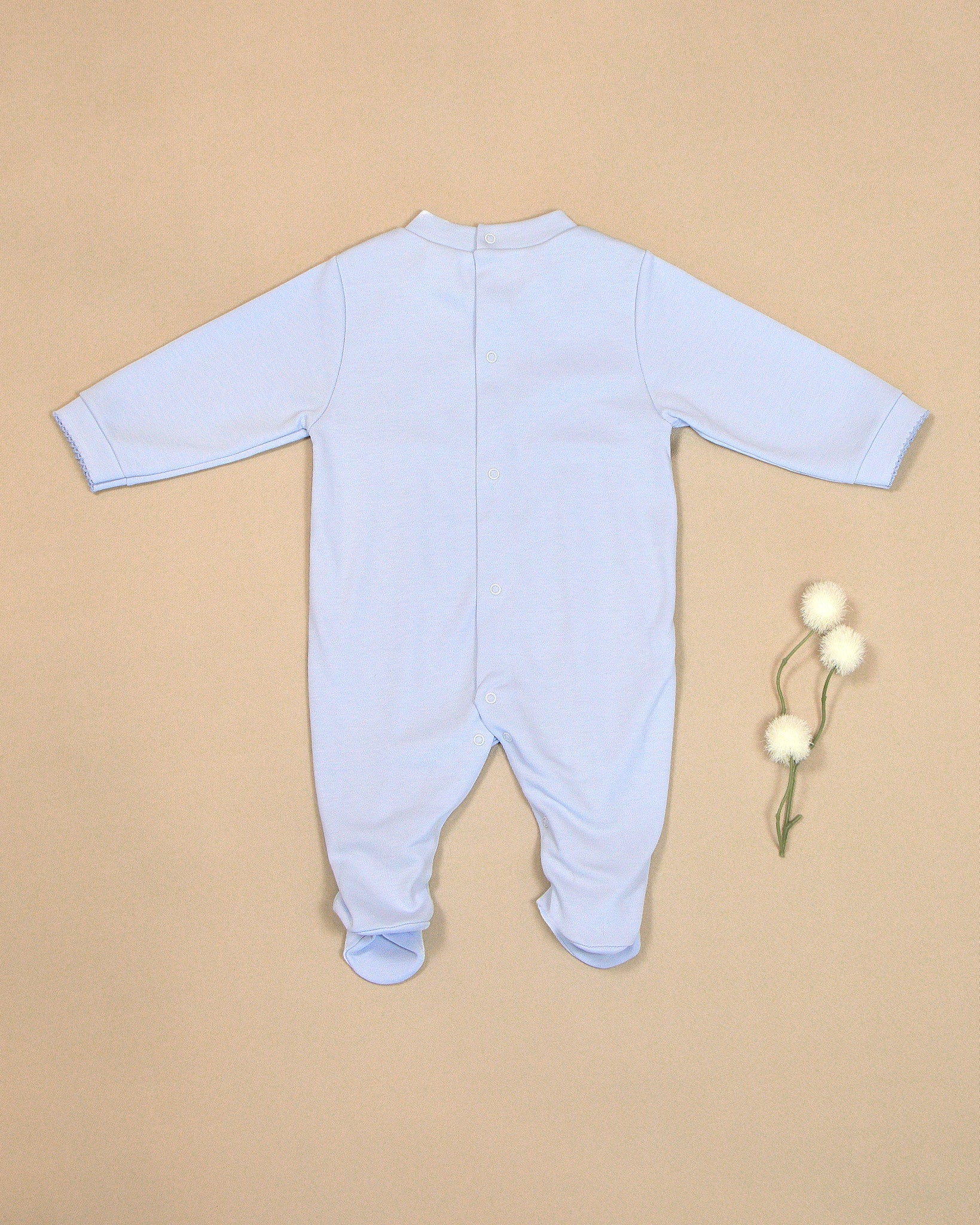 Cloud Pajama with Embroidery & Stars