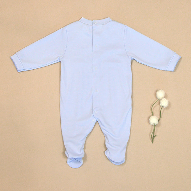 Cloud Pajama with Embroidery & Stars