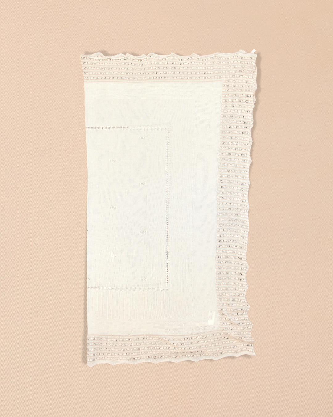 Taupe Knitted Blanket