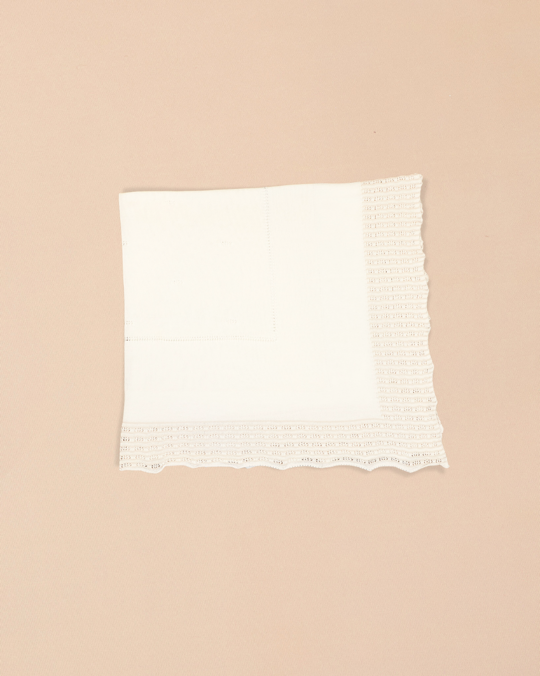 Taupe Knitted Blanket