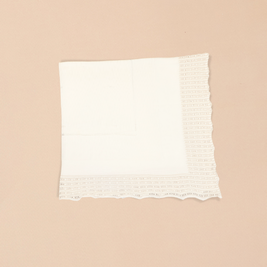 Taupe Knitted Blanket