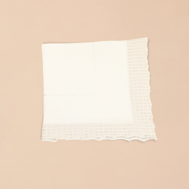 Taupe Knitted Blanket