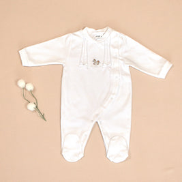 Rocking Horse 3 Piece Onesie, Matching Bib & Blanket