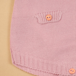 Gabriela Romper with Long Sleeves & Ruffle Collar