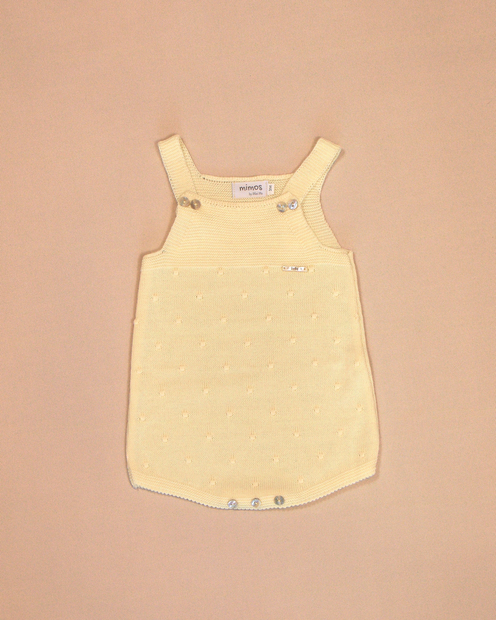 Lucia Knit Romper with Ruffled Top & Booties