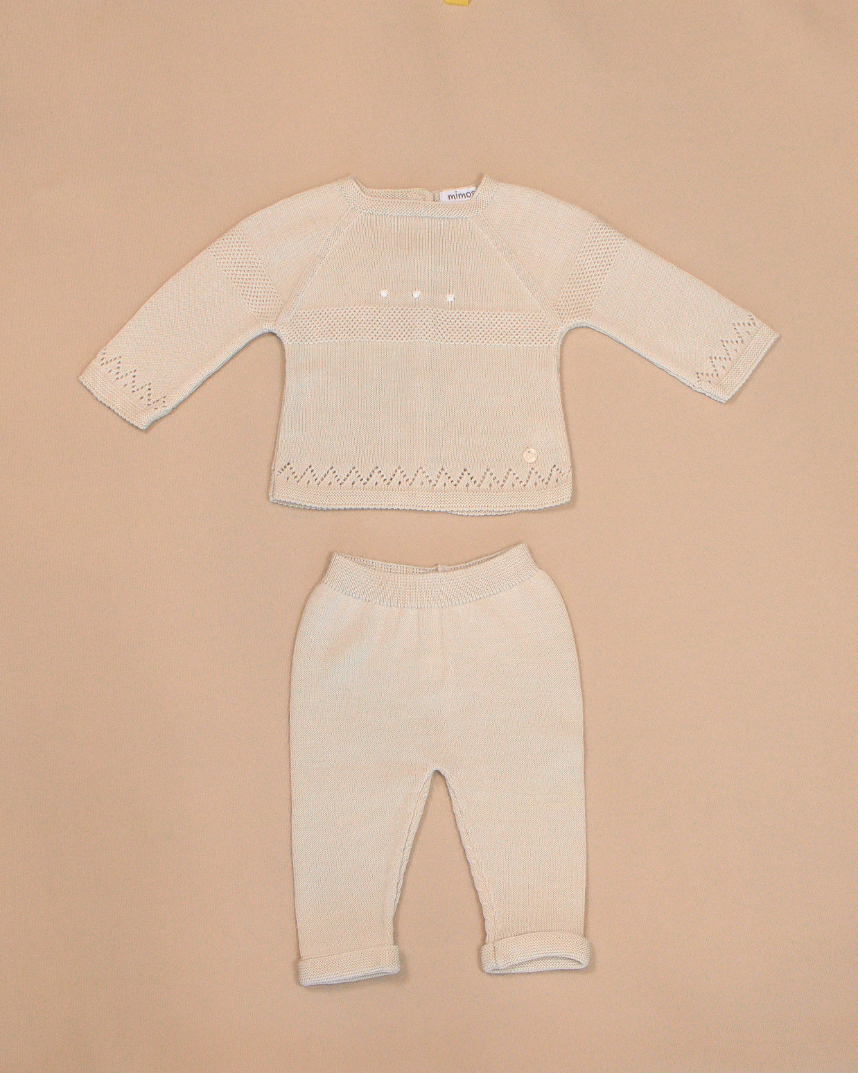 Dune Knit Set – Long Sleeve Sweater & Pants