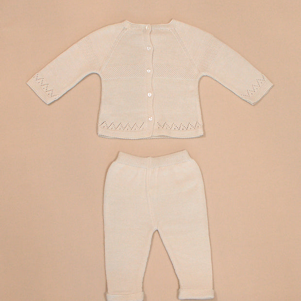 Dune Knit Set – Long Sleeve Sweater & Pants