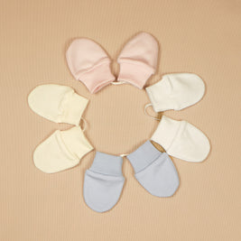 Soft Cotton Baby Mittens