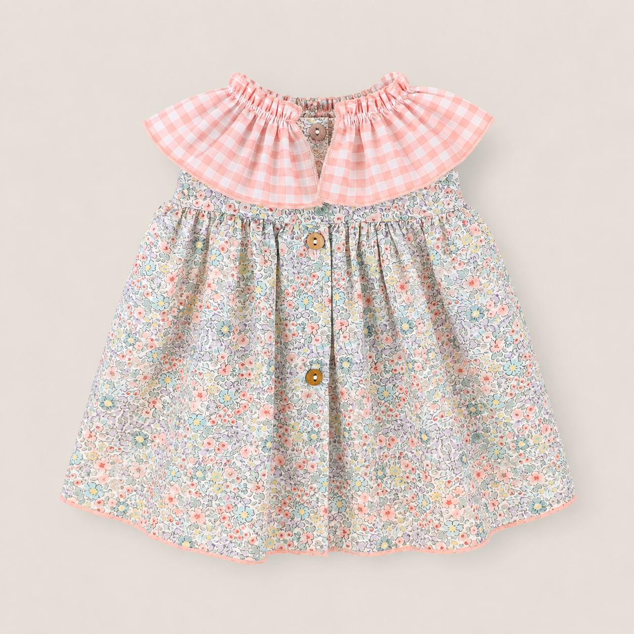 Baby Girl Floral Dress and Bloomer Set