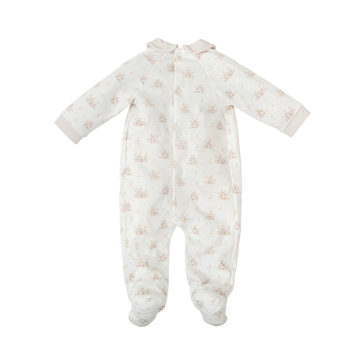 Beige Baby Romper