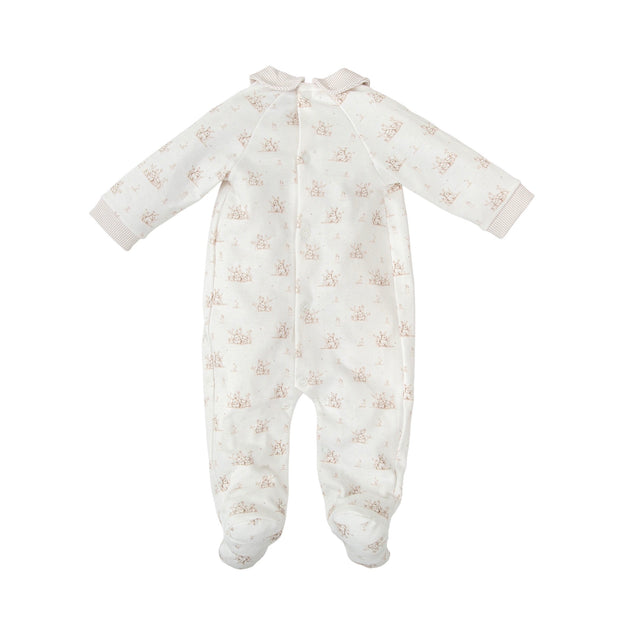 Beige Baby Romper