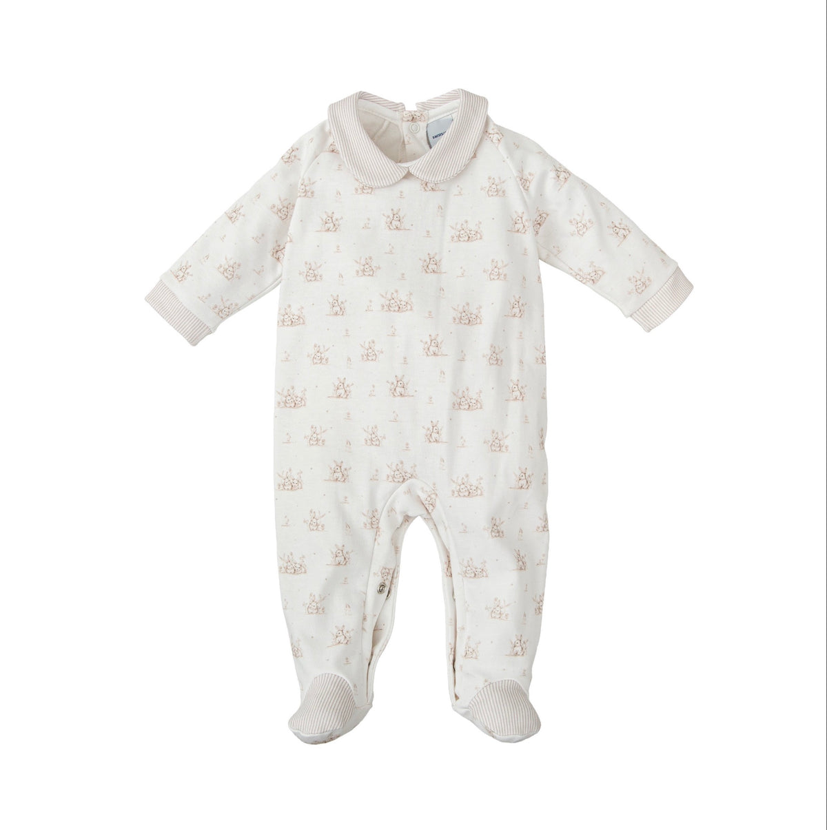 Beige Baby Romper