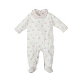 Beige Baby Romper