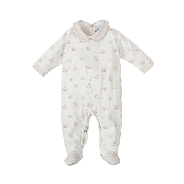 Beige Baby Romper