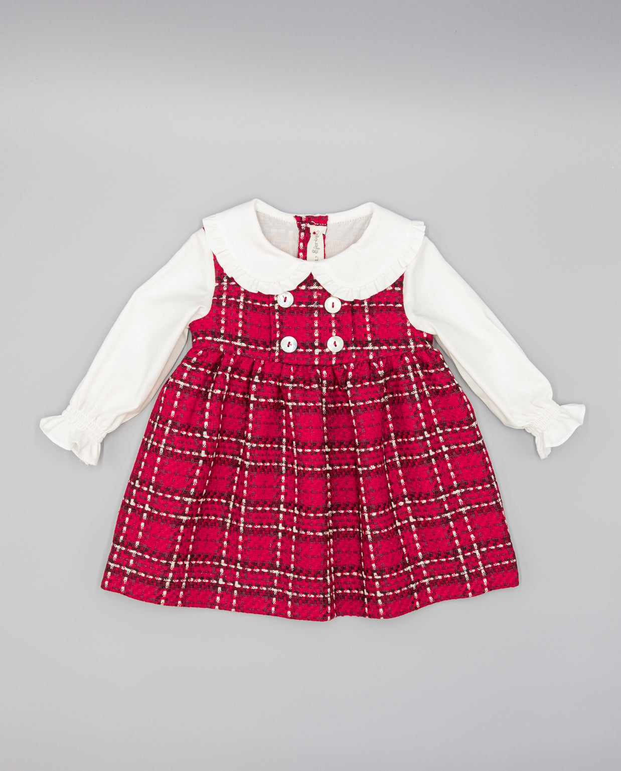 Holiday Ruby Plaid Dress