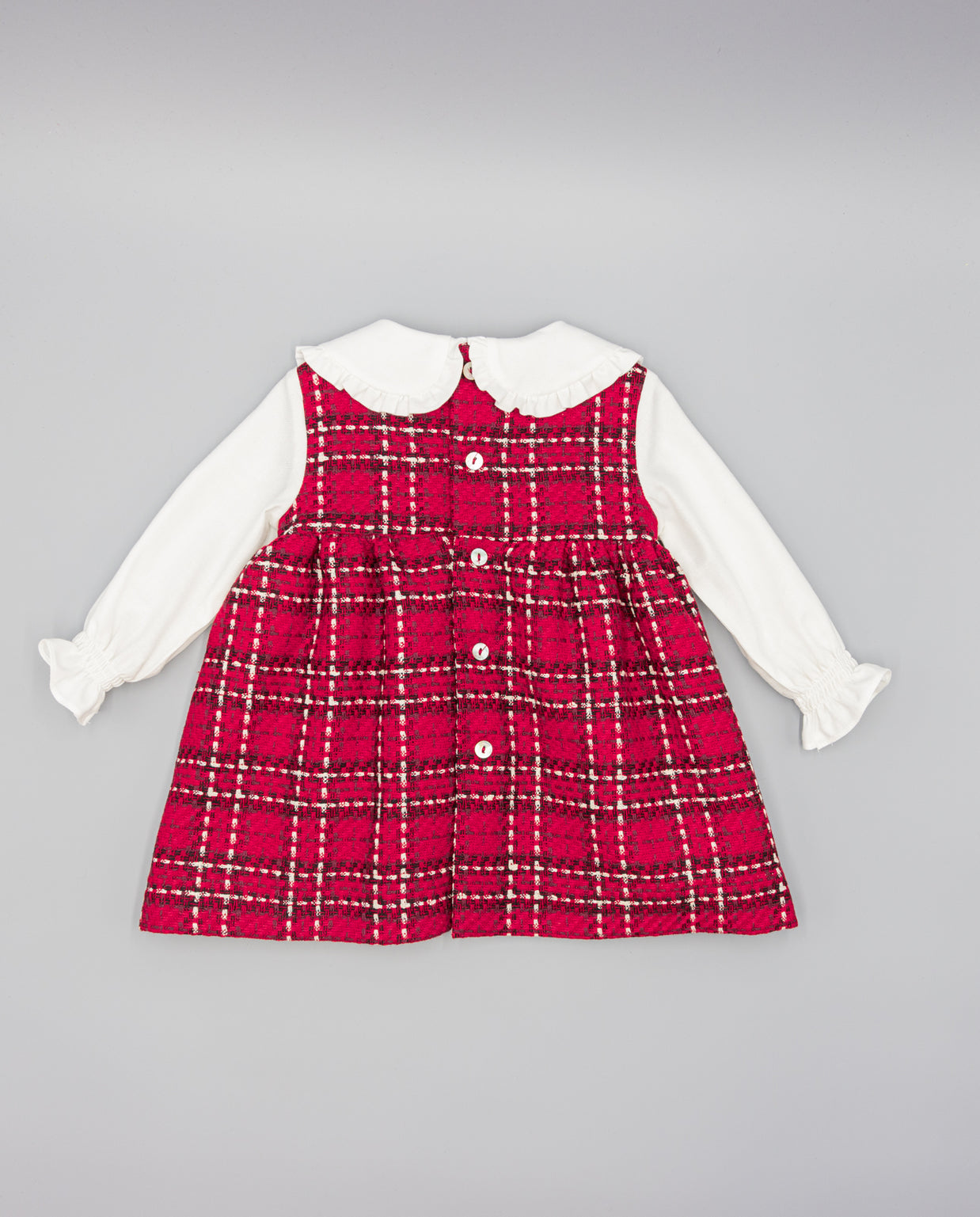 Holiday Ruby Plaid Dress