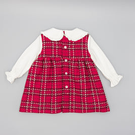 Holiday Ruby Plaid Dress