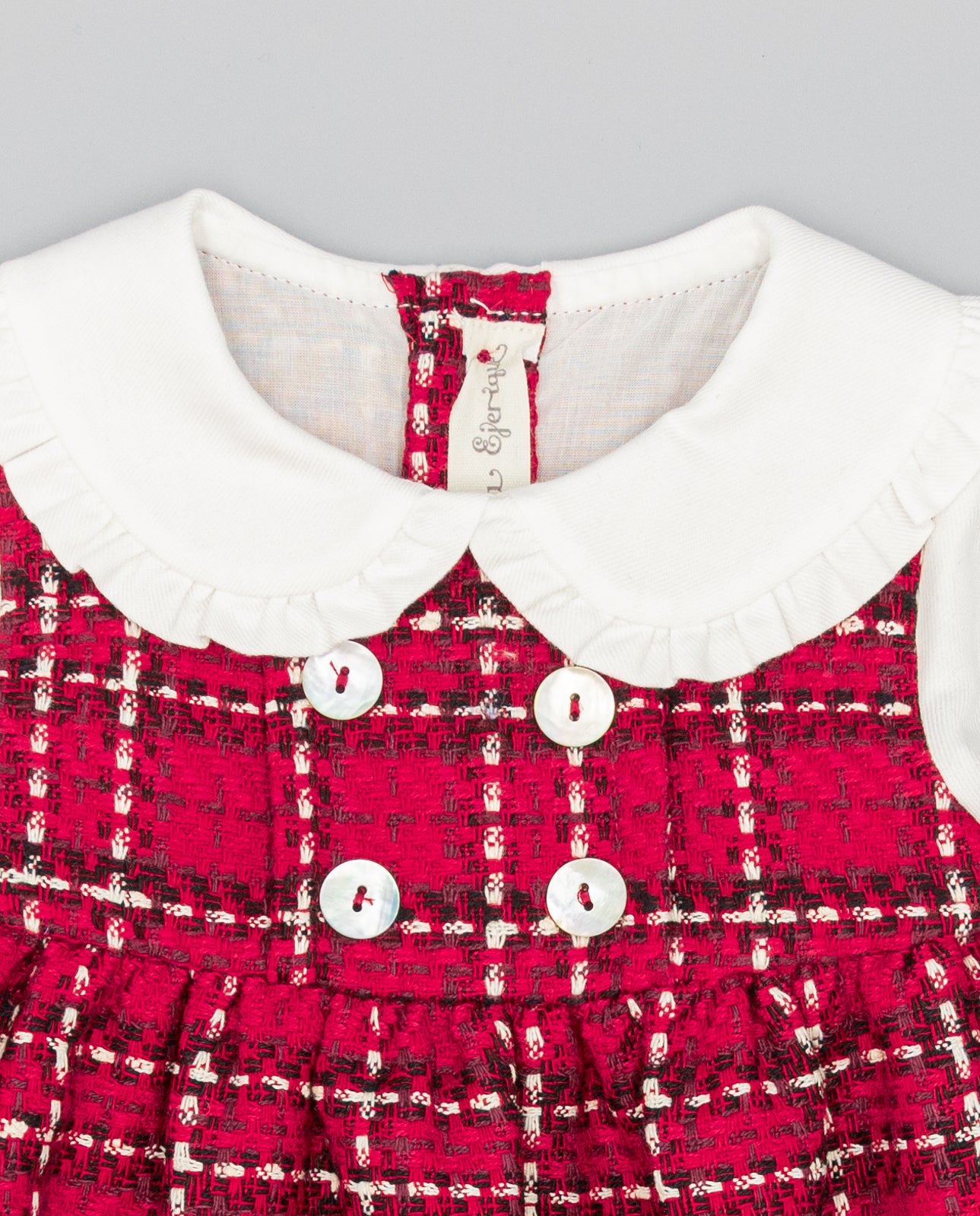 Holiday Ruby Plaid Dress