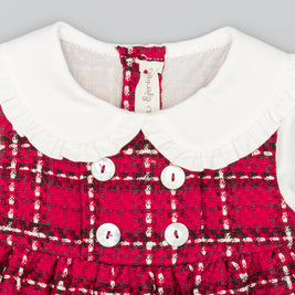 Holiday Ruby Plaid Dress