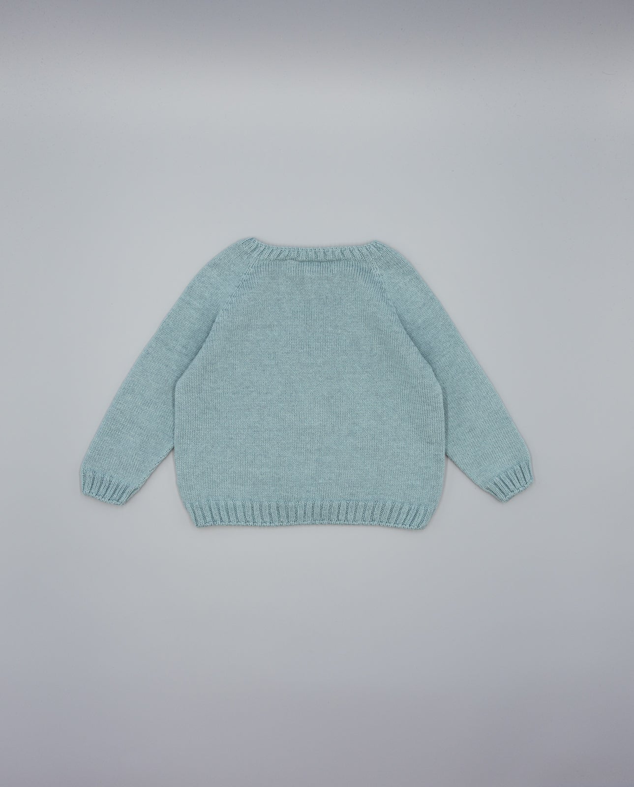 Holiday Sweater with Penguin Motif