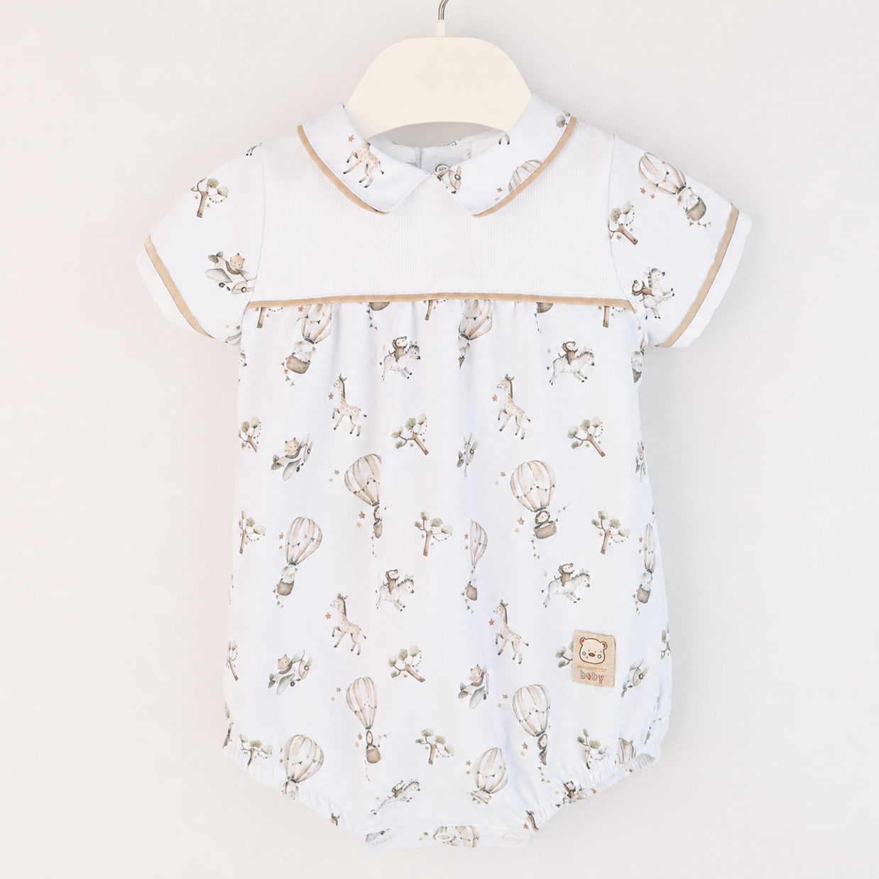 Classic Baby Print Romper