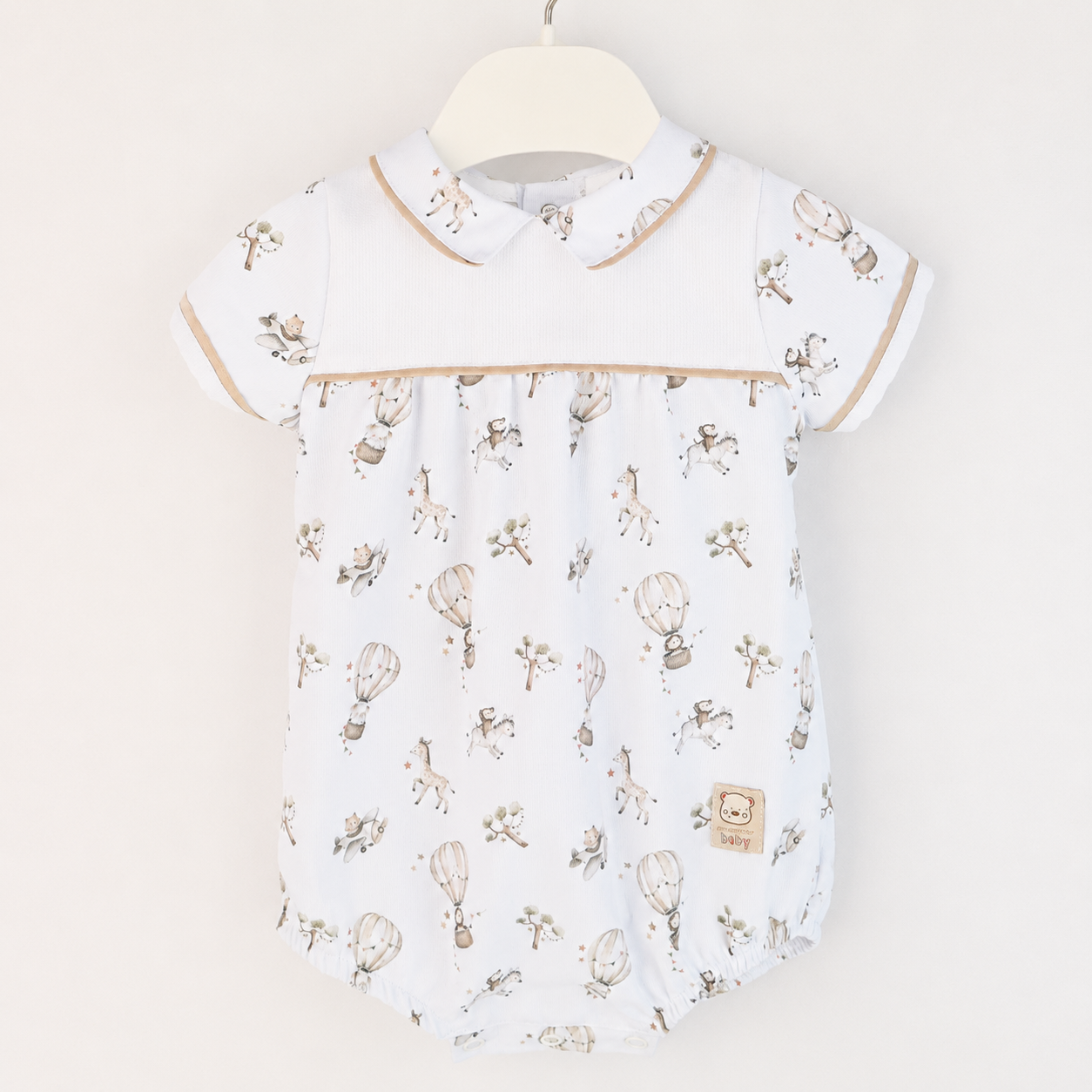 Classic Baby Print Romper