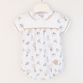 Classic Baby Print Romper
