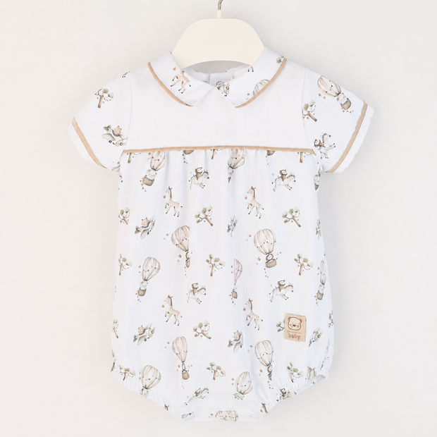 Classic Baby Print Romper