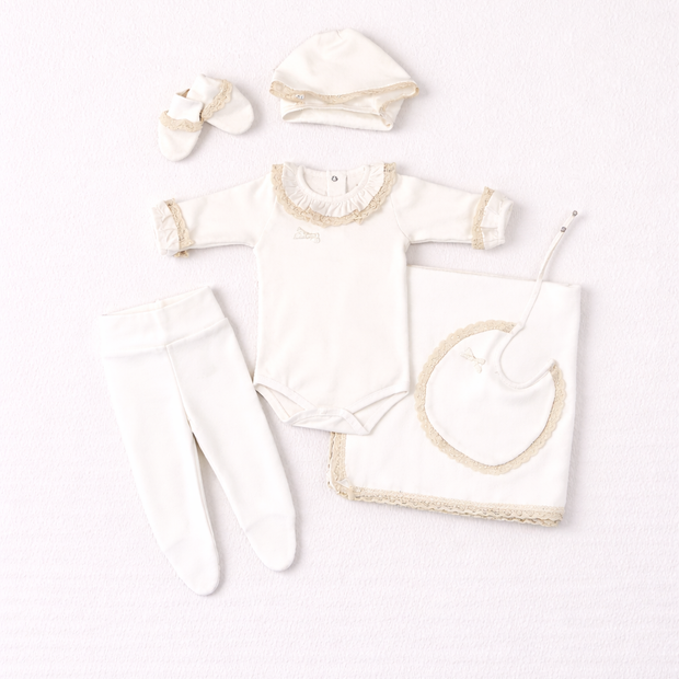 Ruffle 6 Piece Set Cotton Bundle