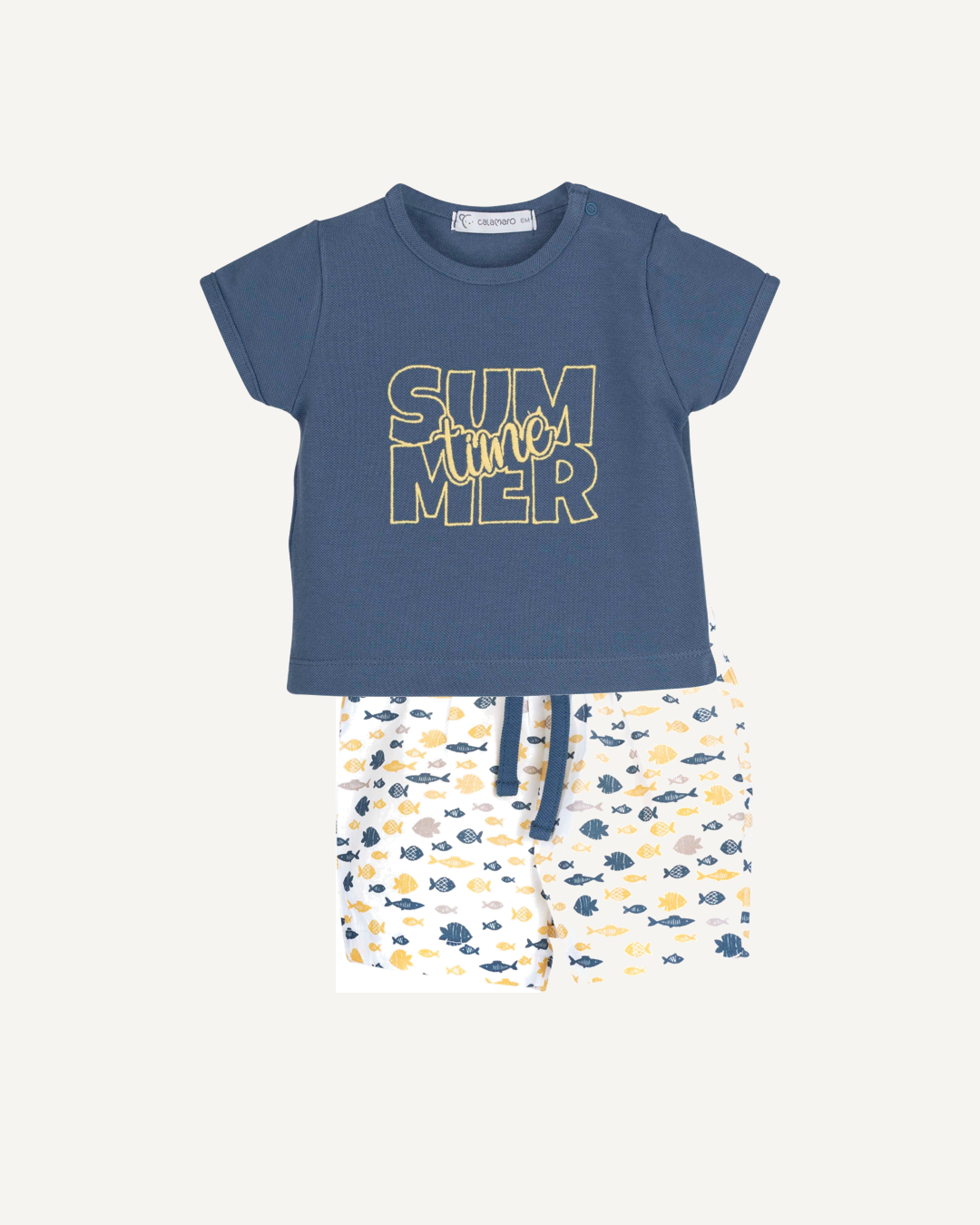 Baby Boy Summer Shirt & Shorts Outfit