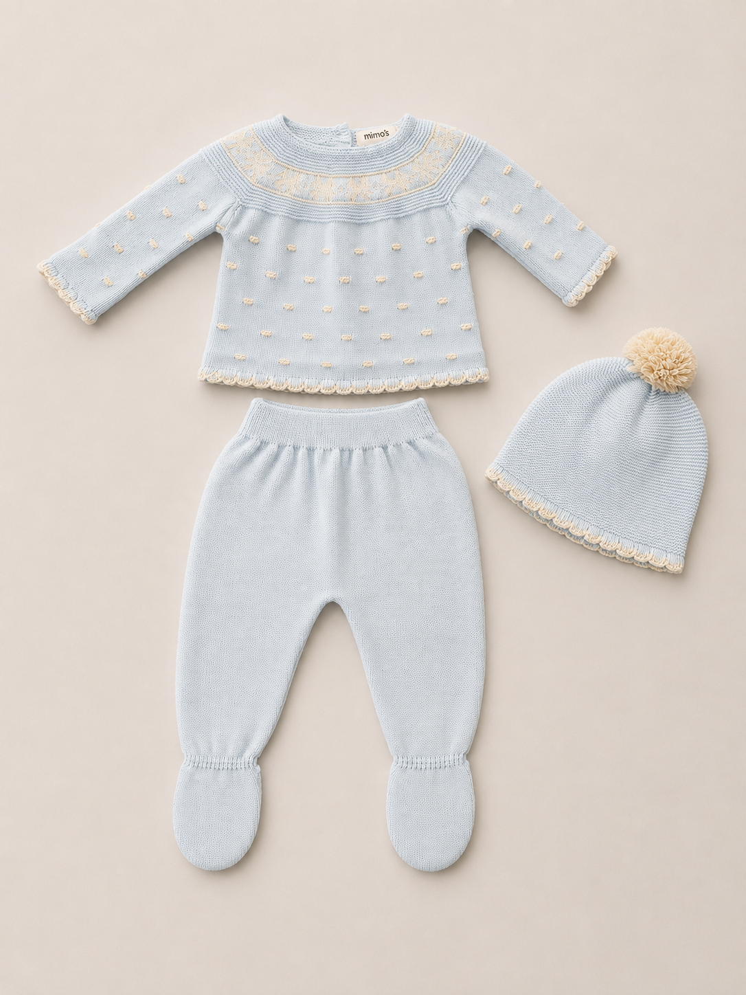 Baby 3 Piece Outfit with Snow Detail