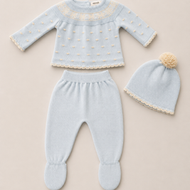 Baby 3 Piece Outfit with Snow Detail