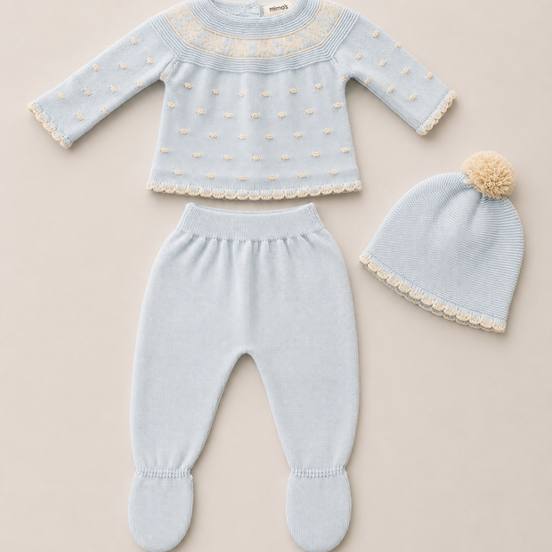 Baby 3 Piece Outfit with Snow Detail