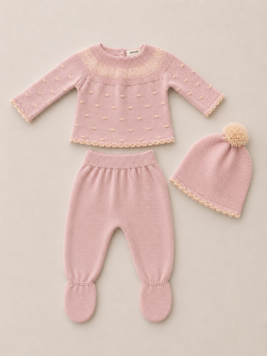 Baby 3 Piece Outfit with Snow Detail