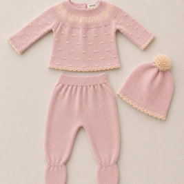Baby 3 Piece Outfit with Snow Detail